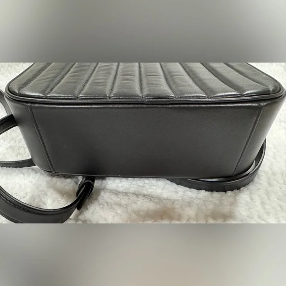 Coach Jes Quilted Crossbody, Black with gold hardware - Picture 6 of 11